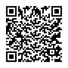 Codice QR per il numero di telefono +9512187653