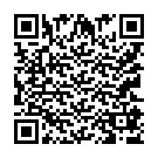 QR-code voor telefoonnummer +9512187655