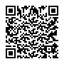 Código QR para número de telefone +9512187802