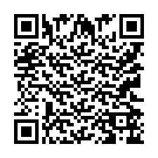 Código QR para número de telefone +9512256625