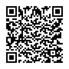 Código QR para número de telefone +9512257040