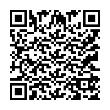 Código QR para número de telefone +9512257509