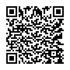 Código QR para número de telefone +9512258028