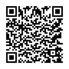 Código QR para número de teléfono +9512258185