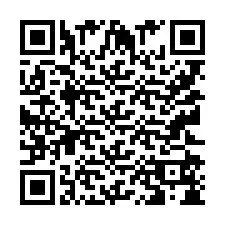 QR Code pour le numéro de téléphone +9512258405