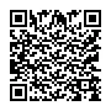 Kode QR untuk nomor Telepon +9512258418