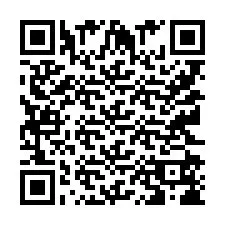 QR-code voor telefoonnummer +9512258606