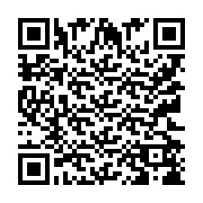 QR-code voor telefoonnummer +9512258620