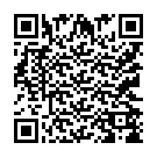 QR Code pour le numéro de téléphone +9512258629