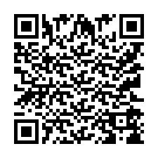 QR Code pour le numéro de téléphone +9512258684