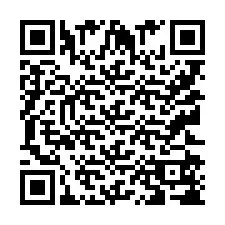 Codice QR per il numero di telefono +9512258701