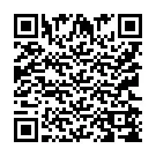 QR-koodi puhelinnumerolle +9512258710