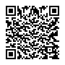 Código QR para número de telefone +9512258722