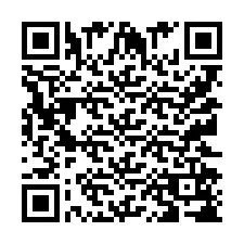 QR Code pour le numéro de téléphone +9512258758