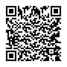 QR Code pour le numéro de téléphone +9512258817