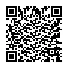 Código QR para número de teléfono +9512258988