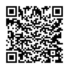 QR Code pour le numéro de téléphone +9512259637