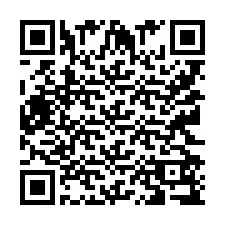 QR Code pour le numéro de téléphone +9512259722