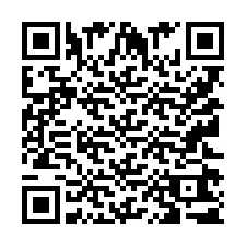 QR-koodi puhelinnumerolle +9512261705