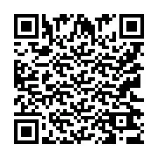 QR Code pour le numéro de téléphone +9512263625