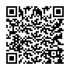 QR Code pour le numéro de téléphone +9512298002