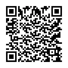 Código QR para número de telefone +9512298019