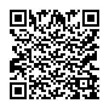 QR-code voor telefoonnummer +9512298121