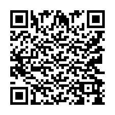 QR-koodi puhelinnumerolle +9512298436