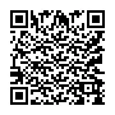 Código QR para número de teléfono +9512298438