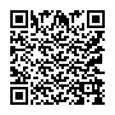 Código QR para número de telefone +9512298448