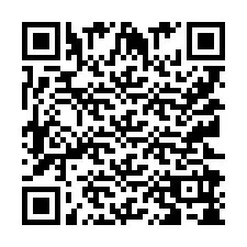 QR-koodi puhelinnumerolle +9512298544