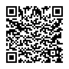 QR Code pour le numéro de téléphone +9512298545