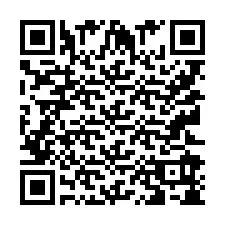 Código QR para número de teléfono +9512298585