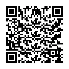 Código QR para número de telefone +9512298604