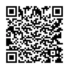 Código QR para número de telefone +9512298642