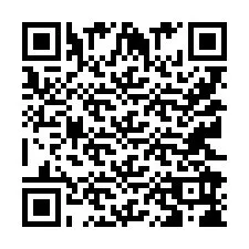 QR-koodi puhelinnumerolle +9512298697