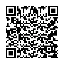 電話番号のQRコード +9512298765