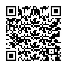 QR Code pour le numéro de téléphone +9512298818