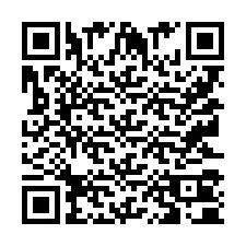 QR-koodi puhelinnumerolle +9512300009