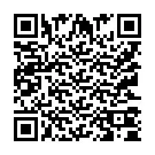 QR Code pour le numéro de téléphone +9512300408