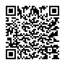 QR Code pour le numéro de téléphone +9512300444