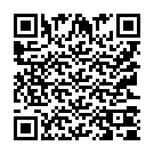 QR-koodi puhelinnumerolle +9512300504