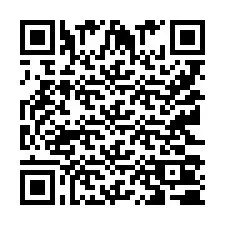 QR-koodi puhelinnumerolle +9512300736