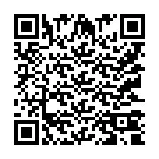 QR-koodi puhelinnumerolle +9512300808