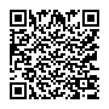 電話番号のQRコード +9512303654