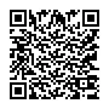 電話番号のQRコード +9512303696
