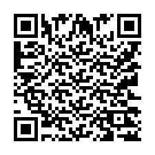 QR-koodi puhelinnumerolle +9512322734