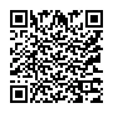 Código QR para número de telefone +9512333400