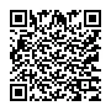 Codice QR per il numero di telefono +9512333434