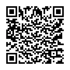 QR-code voor telefoonnummer +9512333444